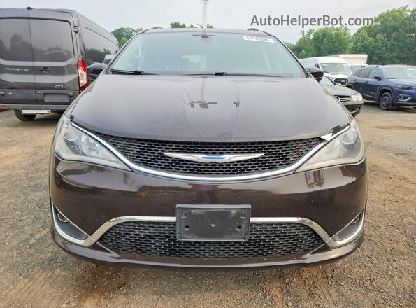2C4RC1BG3JR126407 2018 CHRYSLER PACIFICA Purple Вид ззаду
