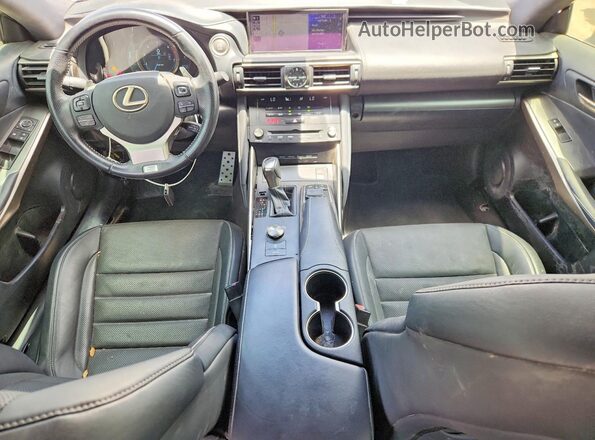 JTHBA1D27J5083680 2018 LEXUS IS Blue Սարքավորումների վահանակի տեսք
