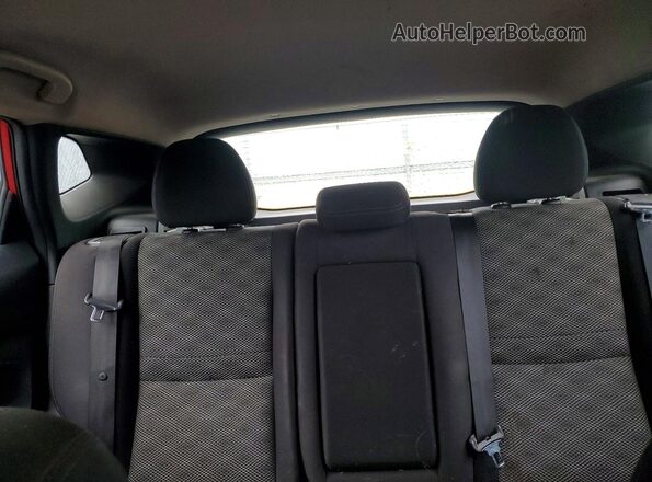 JN1BJ1CRXHW132622 2017 NISSAN ROGUE Red Հետևի նստատեղերի տեսք