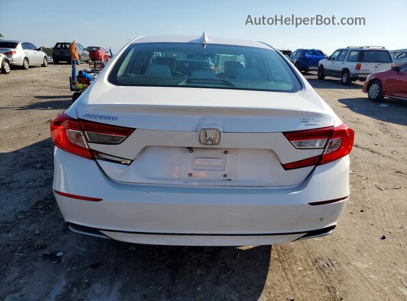 1HGCV1F17JA041324 2018 HONDA ACCORD White Widok wnętrza z przodu