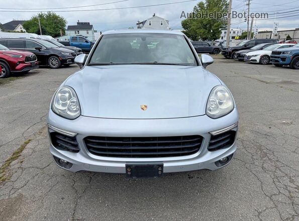 WP1AA2A24GLA09966 2016 PORSCHE CAYENNE Silver VIN sticker view