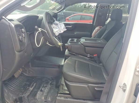 1GCRAAED5SZ284360 2025 CHEVROLET SILVERADO Белый Вид панели приборов