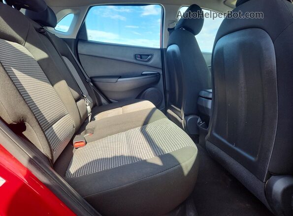 KM8K22AB8PU036855 2023 HYUNDAI KONA Red Շարժիչի բաժամունքի տեսք