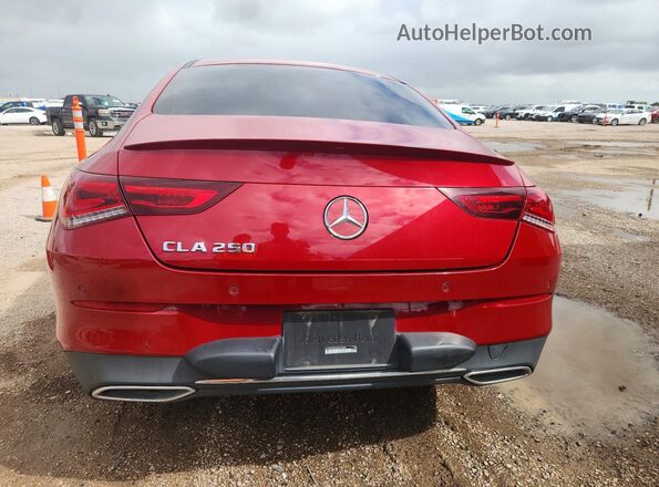 W1K5J4GB7MN225094 2021 MERCEDES-BENZ CLA-CLASS Red Vista interior delantera