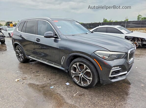 5UXCR4C02L9B52045 2020 BMW X5 Gray Front view