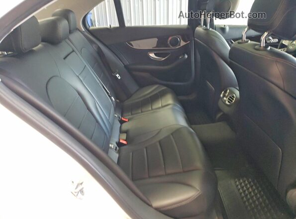WDDWF4JB1GR141266 2016 MERCEDES-BENZ C-CLASS White Rear interior view