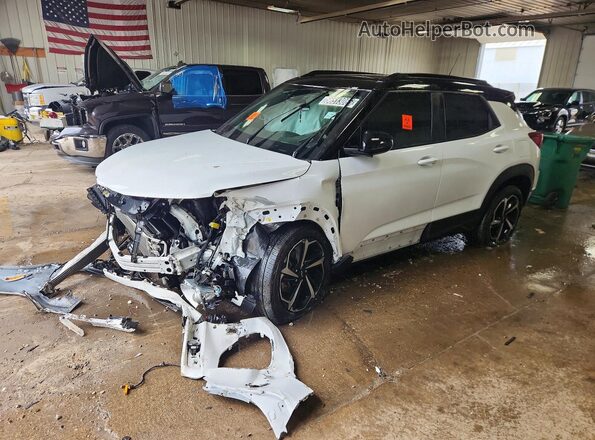 KL79MTSLXNB041619 2022 CHEVROLET TRAILBLAZER White Задня ліва чверть