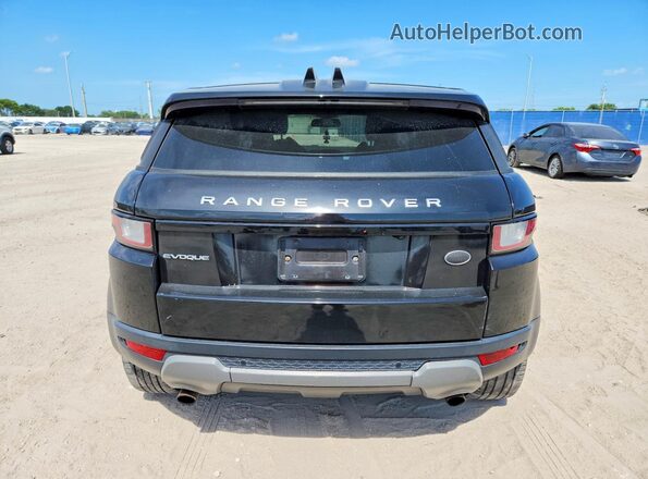 SALVP2BG8HH192409 2017 LAND ROVER RANGE ROVER Black წინა სალონის ხედი