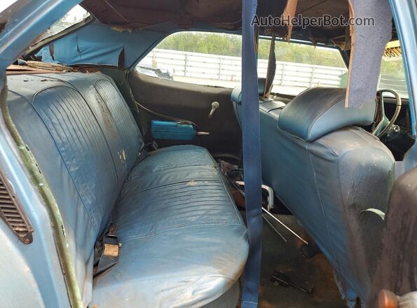 156690Y103316 1970 CHEVROLET CAPRICE Blue უკანა სავარძლების ხედი