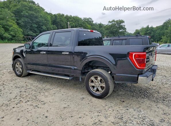 1FTEW1EP0NKD35920 2022 FORD F150 Black Задня права чверть