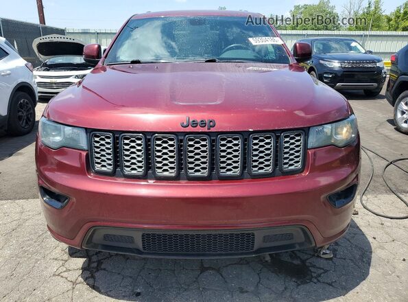 1C4RJFAG7JC349613 2018 JEEP GRAND Red Widok z tyłu
