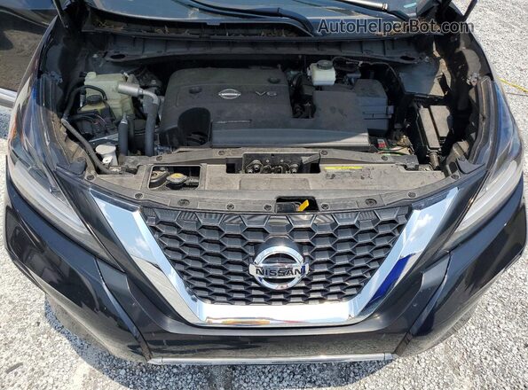 5N1AZ2MJXKN155973 2019 NISSAN MURANO Черный Вид наклейки с VIN-кодом