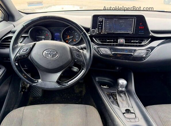 NMTKHMBX2KR068673 2019 TOYOTA C-HR Черный Вид задних сидений