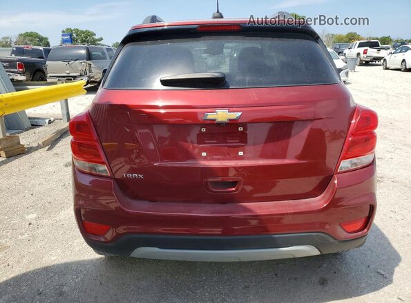 KL7CJLSB2MB318008 2021 CHEVROLET TRAX Red წინა სალონის ხედი