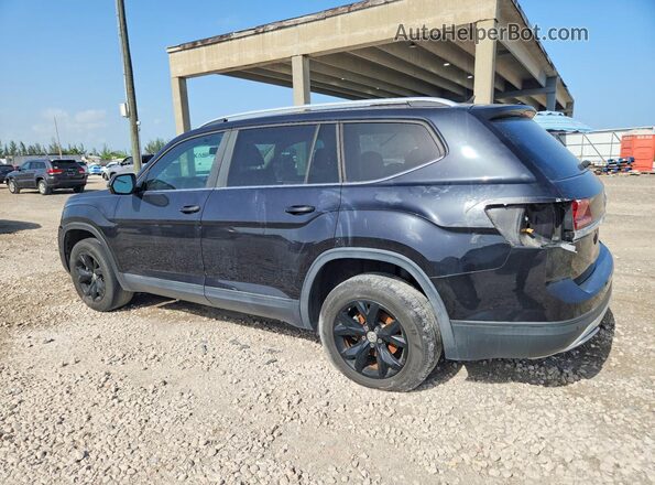 1V2AP2CA2JC541193 2018 VOLKSWAGEN ATLAS Черный Задняя правая четверть