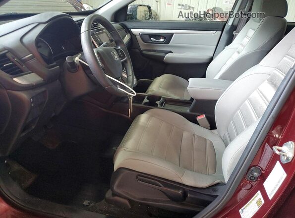 2HKRW6H38KH205529 2019 HONDA CR-V Темно-бордовый Вид панели приборов