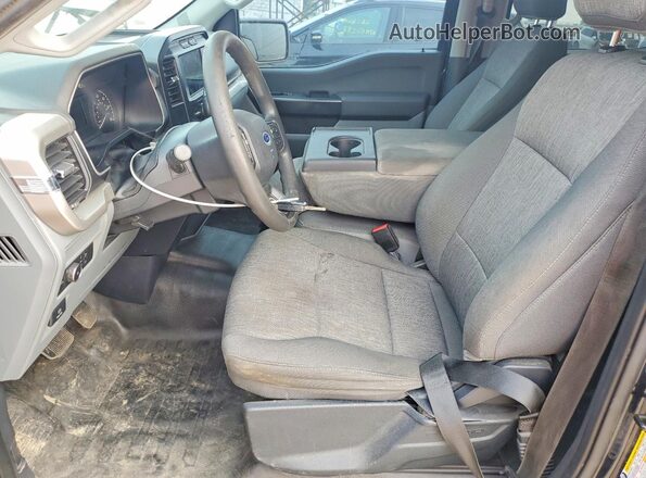 1FTFW1E55MFA67294 2021 FORD F150 Blue Вид панелі приладів