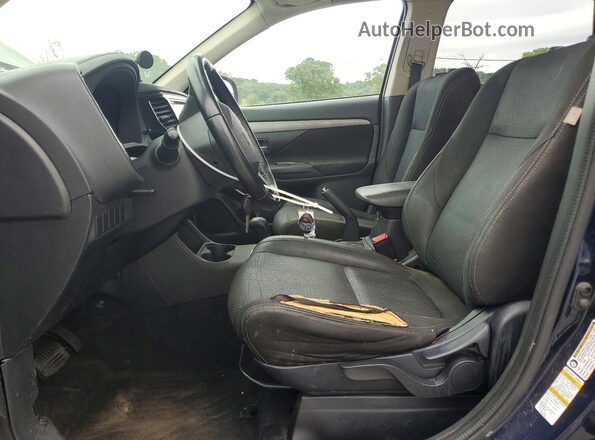 JA4AZ3A34GZ049951 2016 MITSUBISHI OUTLANDER Синий Вид панели приборов