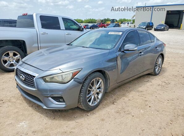 JN1EV7AP3JM357844 2018 INFINITI Q50 Gray Հետևի ձախ