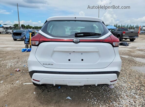 3N1CP5BV9NL517504 2022 NISSAN KICKS White Вид салону спереду