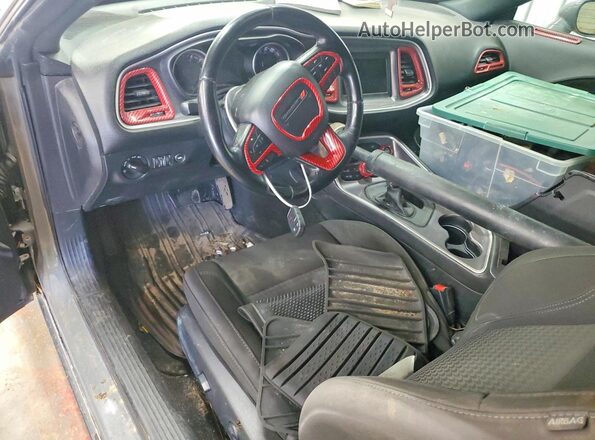 2C3CDZAG8KH668892 2019 DODGE CHALLENGER Gray Սարքավորումների վահանակի տեսք