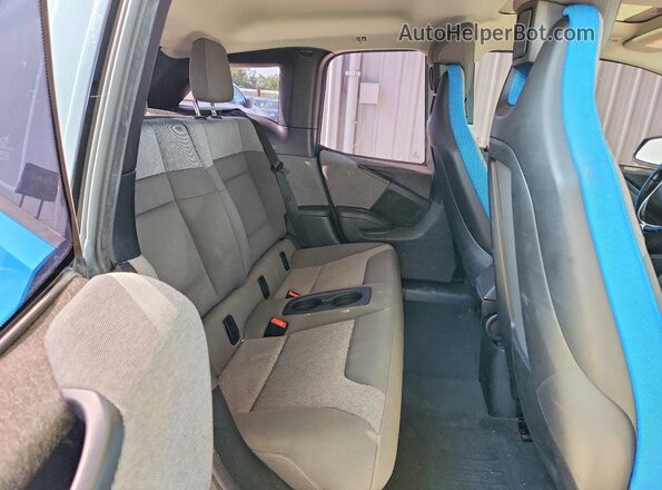 WBY7Z4C56JVD95486 2018 BMW I SERIES Синий Вид задней части салона