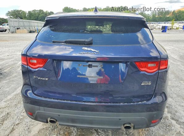 SADCK2FX5JA288623 2018 JAGUAR F-PACE Blue Vista interior delantera