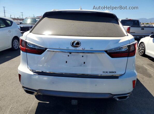 2T2ZZMCA4GC023317 2016 LEXUS RX White წინა სალონის ხედი