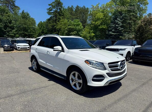 4JGDA5JB9JB165459 2018 MERCEDES-BENZ GLE-CLASS White Rear right