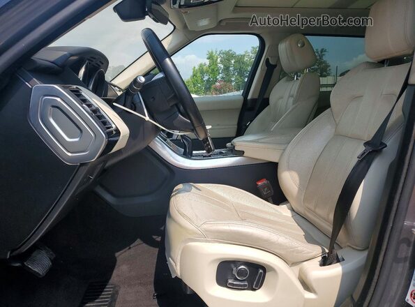 SALWR2FV5HA177169 2017 LAND ROVER RANGE Black Widok deski rozdzielczej