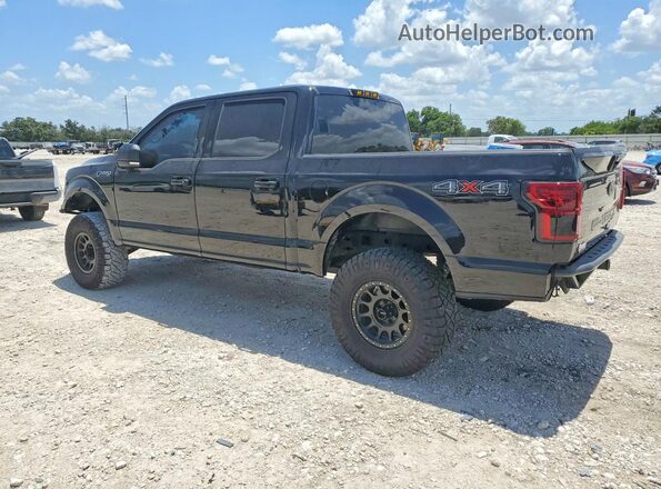 1FTEW1E53KKF01289 2019 FORD F150 Черный Задняя правая четверть