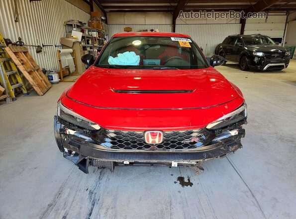 JHMFL5G40TX000551 2026 HONDA CIVIC Red Widok z tyłu