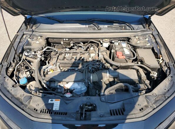 1HGCY1F22PA017540 2023 HONDA ACCORD Black Engine compartment view
