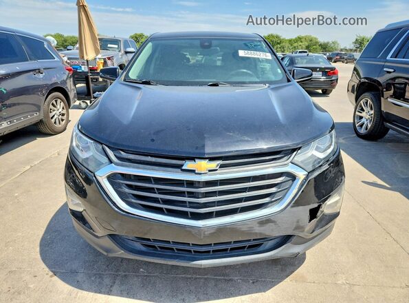 2GNAXKEVXL6243110 2020 CHEVROLET EQUINOX Черный Вид сзади
