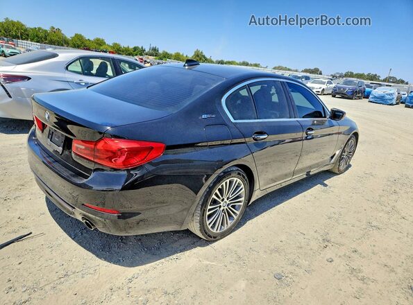 WBAJA9C58JB252031 2018 BMW 5 SERIES Black Delantero derecho