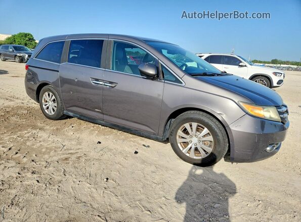 5FNRL5H62GB060541 2016 HONDA ODYSSEY Gray Front view