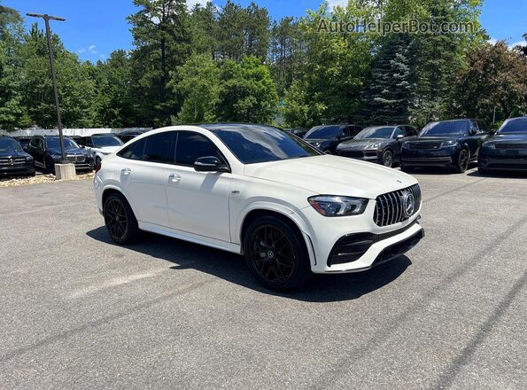 4JGFD6BB2MA527324 2021 MERCEDES-BENZ GLE White Rear left
