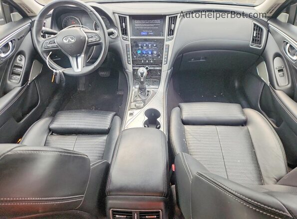 JN1EV7AR2KM550344 2019 INFINITI Q50 Black Սարքավորումների վահանակի տեսք
