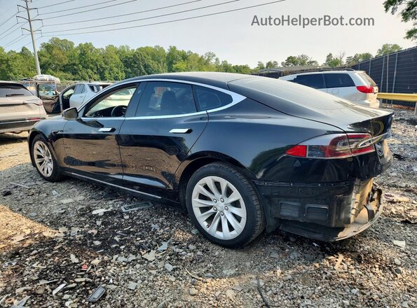 5YJSA1E11HF190594 2017 TESLA MODEL Black Trasero derecho
