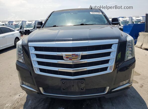 1GYS4JKJ3HR264162 2017 CADILLAC ESCALADE Black Հետևի տեսք