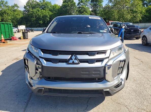 JA4AP4AU6LU029065 2020 MITSUBISHI OUTLANDER Gray Հետևի տեսք