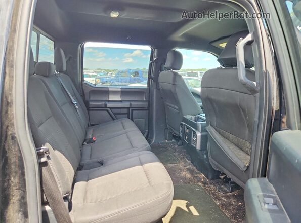 1FTEW1EF0GKE40290 2016 FORD F150 Black Սալոնի հետևի տեսք