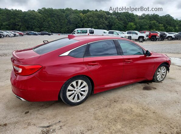 1HGCV1F38LA087037 2020 HONDA ACCORD Red Передня права чверть