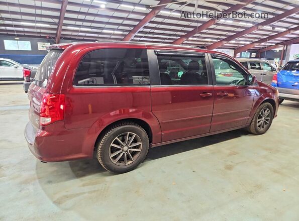2C4RDGCG5HR714558 2017 DODGE CARAVAN Burgundy Delantero derecho