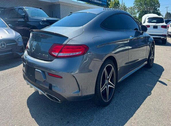 WDDWJ6EB5HF440248 2017 MERCEDES-BENZ C-CLASS Charcoal Դիմացի տեսք