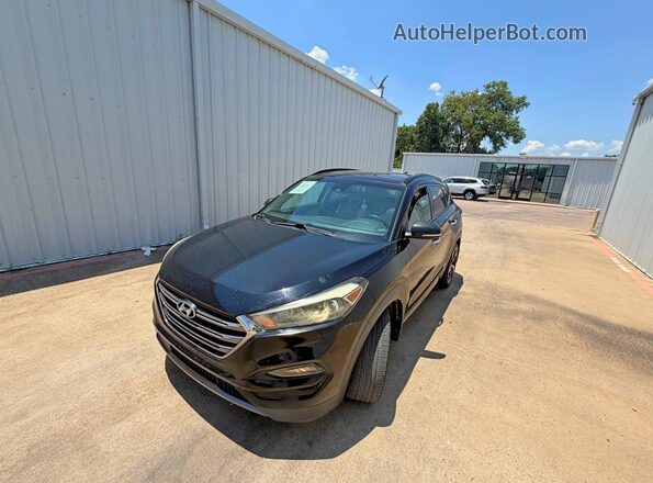 KM8J33A24GU046040 2016 HYUNDAI TUCSON Black Задня права чверть