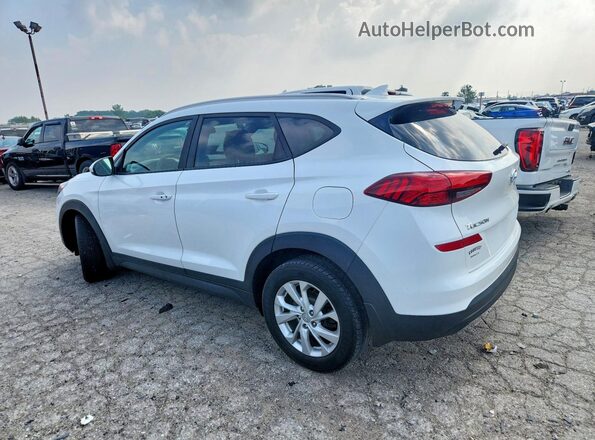 KM8J33A49KU010628 2019 HYUNDAI TUCSON Белый Задняя правая четверть