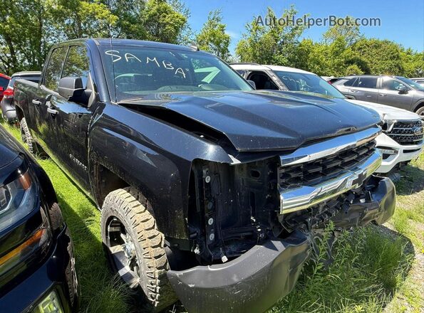 1GCRCNEC8HZ356525 2017 CHEVROLET SILVERADO Black Tył lewy