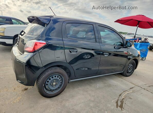 ML32AUHJ7NH005265 2022 MITSUBISHI MIRAGE Черный Передняя правая четверть