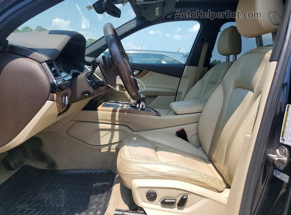 WA1LAAF73HD012436 2017 AUDI Q7 Blue Vista del salpicadero